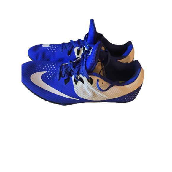 Nike Track & Field Running Shoes Athletic Cleats Blue Black Size‎ 10 806554-400 - Picture 6 of 9